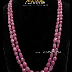 High Quality Rubies Double layer Necklace