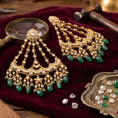 Polki Earrings