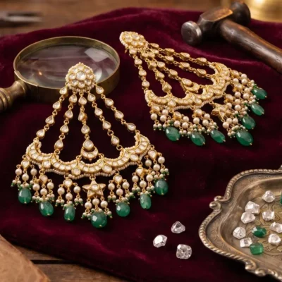 Jadau Polki Earrings
