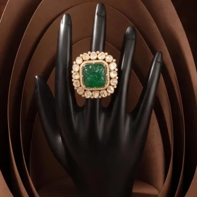 Jadau Polki Rings